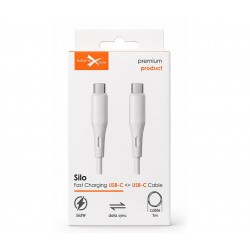 eXtremestyle Silo kabel USB-C - USB-C 65W 1m