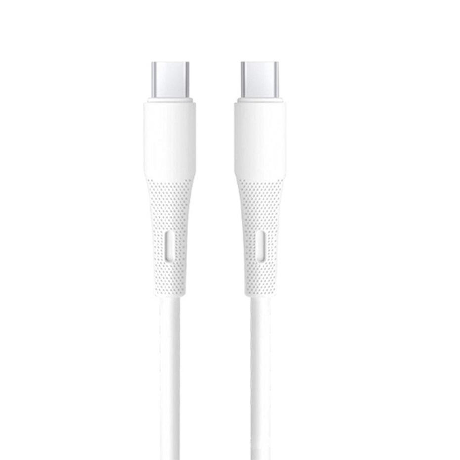 Kabel eXtremestyle Silo C-C 65W Kabel USB-C 65 W z elastyczną silikonową powłoką i wzmocnionymi zakończeniami