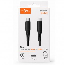 eXtremestyle Silo kabel USB-C - USB-C 65W 1m
