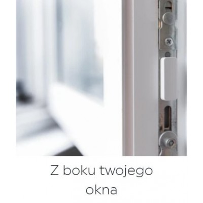 Shelly BLU DoorWindow biały czujnik drzwi i okien Bluetooth BTHome z LUX i kątem nachylenia