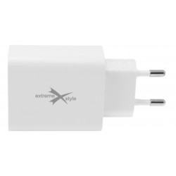 eXtremestyle GaN 60 W - zestaw do ładowania dwóch urządzeń USB-C