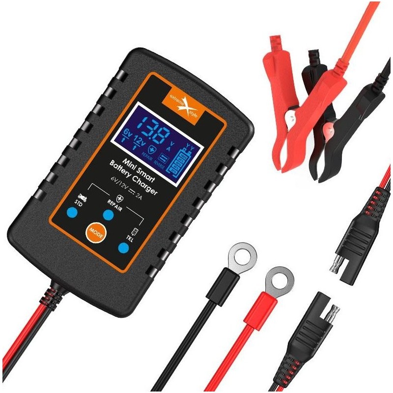 eXtreme SBC-61220 - inteligentna ładowarka 2w1
