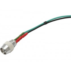 Dioda LED 5mm biała 12V kontr.z przewod.