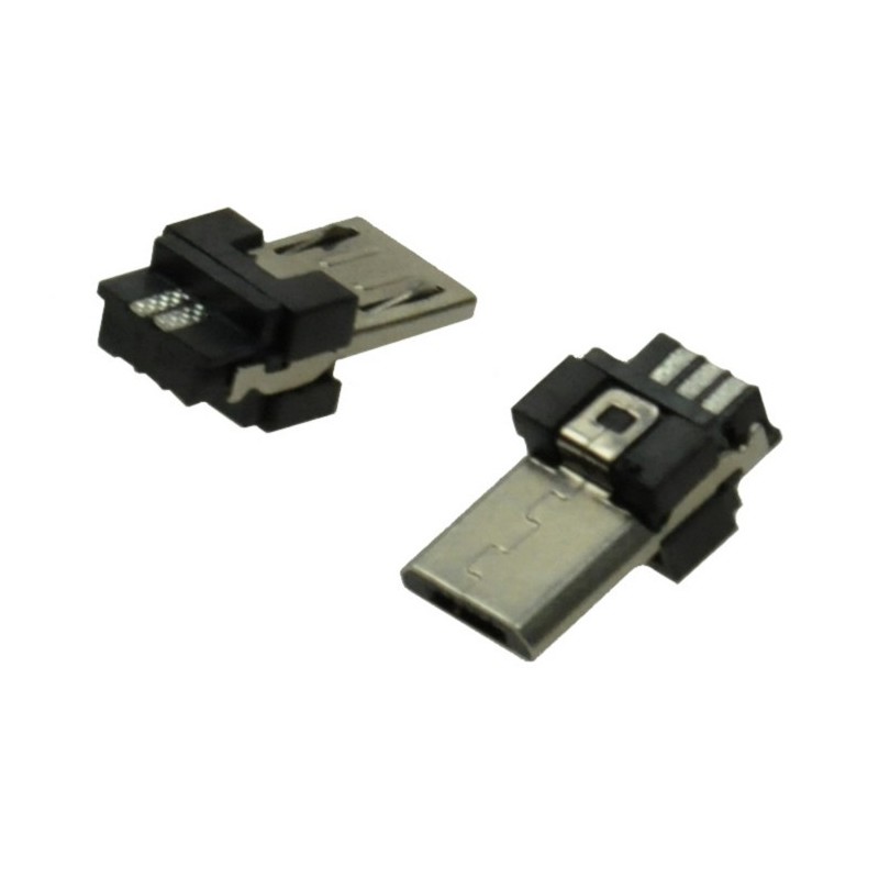 Wtyk microUSB B USB 2.0 na przewód
