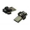 Wtyk microUSB B USB 2.0 na przewód