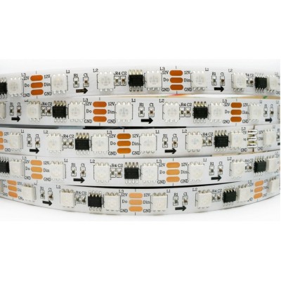 Taśma LED cyfrowa RGB 60D/m WS2811 12V  5m