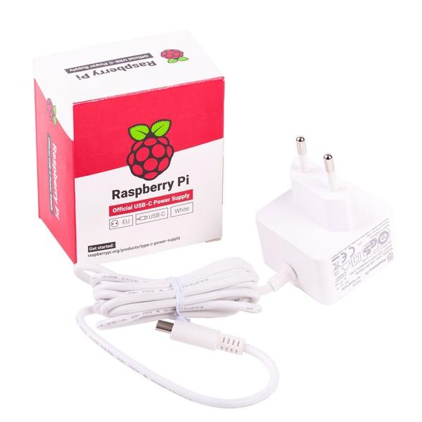 Zasilacz USB-C Raspberry Pi 4B, oficjalny zasilacz do Raspberry Pi