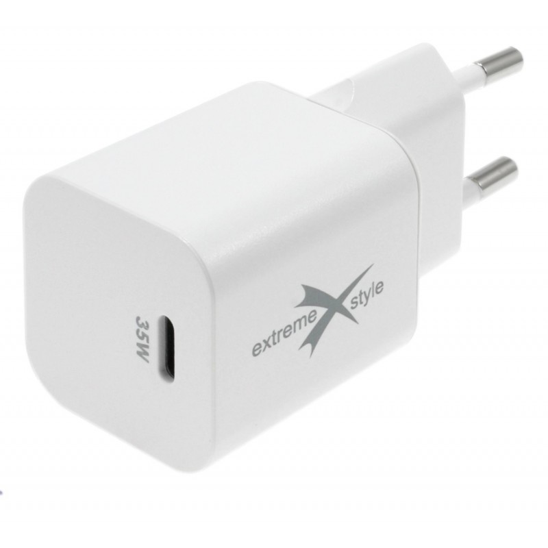 eXtremestyle GaN evo 35W USB-C - kompaktowa ładowarka sieciowa