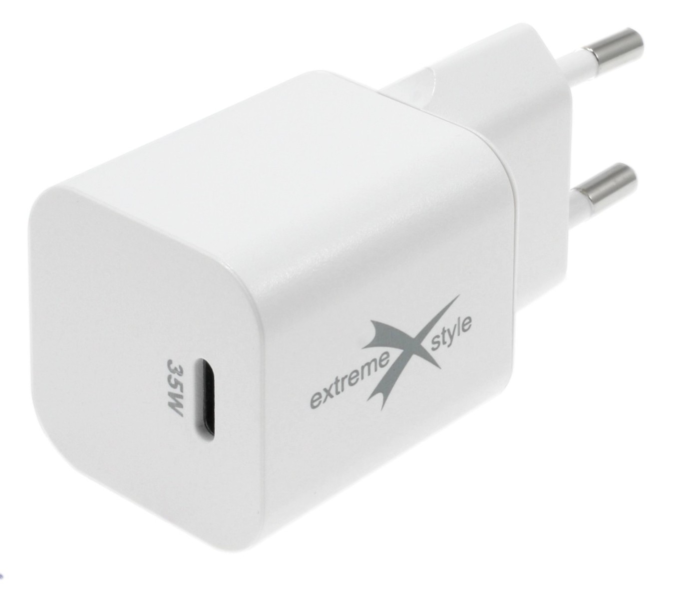 Kompaktowa ładowarka sieciowa 35W USB-C TC35CGAN - biały adapter z portem USB-C