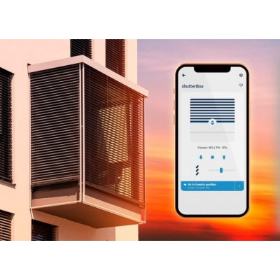BleBox shutterBox v2 sterownik rolet żaluzji okien markiz 230 V WiFi Home Assistant Alexa Google Home
