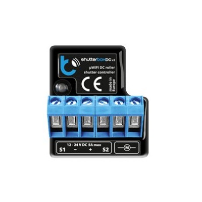 BleBox shutterBoxDC v2 sterownik rolet żaluzji markiz i siłowników 12-24 V DC WiFi