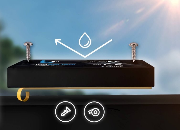 Blebox luxSensor Blebox luxSensor - czujnik wilgotności i natężenia światła, odporny na deszcz