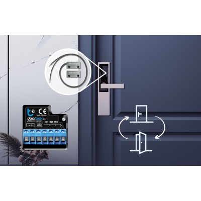 BleBox doorBox sterownik drzwi i furtek WiFi 12-24 V ACDC z aplikacją wBox