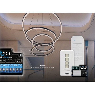 BleBox dacBoxD DC - dwukanałowy ściemniacz i regulator mocy Wi-Fi 0-10V0-5V