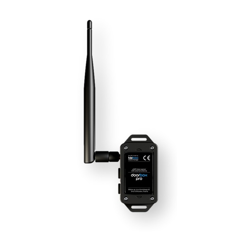 BleBox doorBox PRO sterownik Wi-Fi do drzwi i furtek 12-24V ACDC IP54