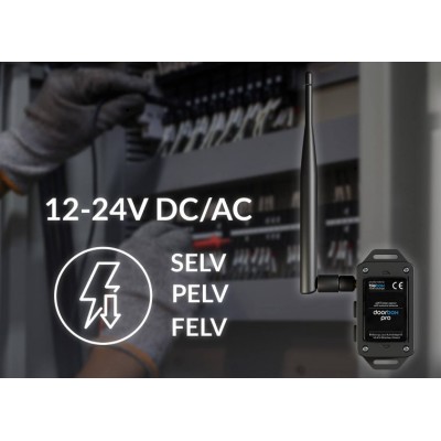 BleBox doorBox PRO sterownik Wi-Fi do drzwi i furtek 12-24V ACDC IP54