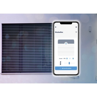 BleBox shutterBox DIN sterownik rolet i żaluzji WiFi 230 V na szynę DIN