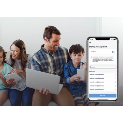 BleBox openSensor biały czujnik otwarcia okna drzwi bramy Wi-Fi 5-48 V DC