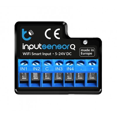 BleBox inputSensorQ moduł wejść Wi-Fi 4 x wejście bezpotencjałowe 5-24V DC