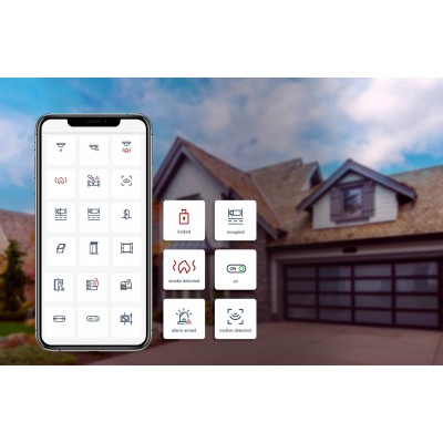 BleBox inputSensorQ moduł wejść Wi-Fi 4 x wejście bezpotencjałowe 5-24V DC