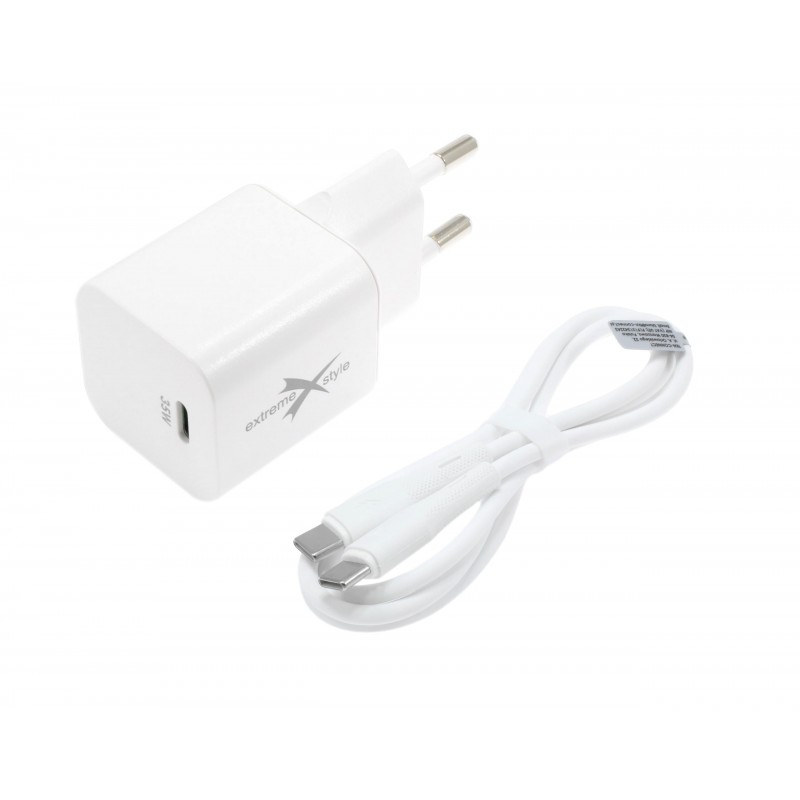 Ładowarka GaN 35W kabel USB-C do iPhone i iPad