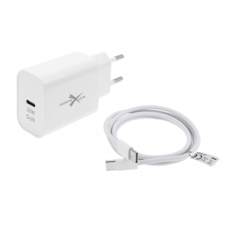Ładowarka GaN 35W kabel USB-C do Google Pixel i innych telefonów