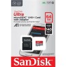 SanDisk Ultra microSDXC 64 GB UHS-I Class 10 U1 A1 140 MB/s + adapter SD