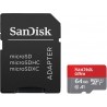 SanDisk Ultra microSDXC 64 GB UHS-I Class 10 U1 A1 140 MB/s + adapter SD