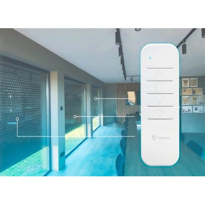 BleBox simpleRemote sRemote bateryjny pilot μWiFi z 4 programowalnymi przyciskami