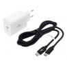 eXtremestyle TC65CGAN - ładowarka sieciowa GaN 65 W kabel USB-C 100 W