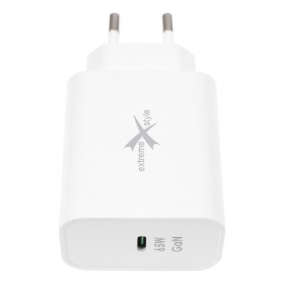 eXtremestyle TC65CGAN - ładowarka sieciowa GaN 65 W kabel USB-C 100 W