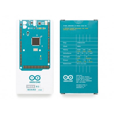 Arduino Mega 2560 Rev3 - mikrokontroler do projektów rozbudowanych