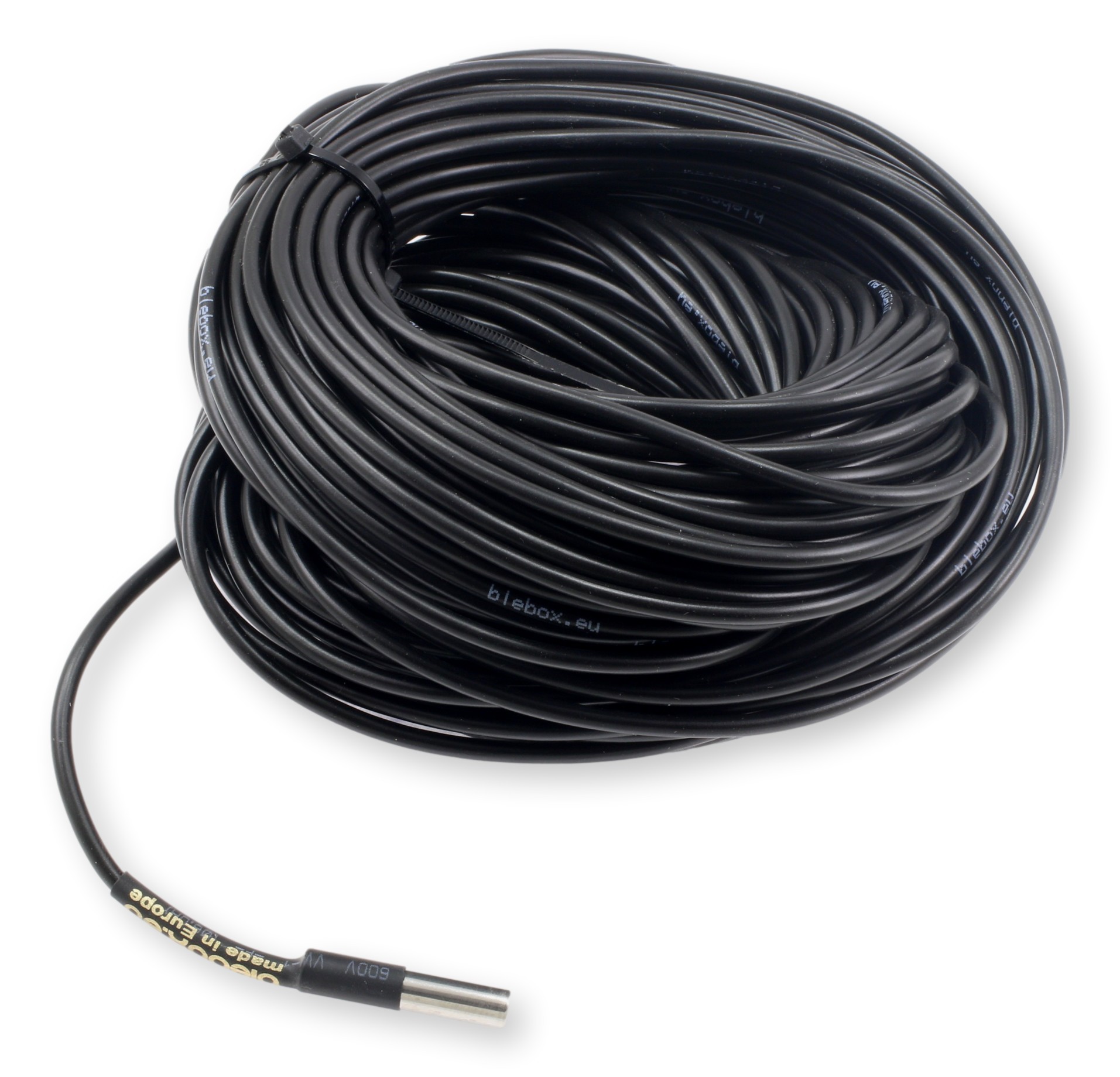 BleBox probe 30m BleBox probe 30m - czarny kabel z metalowym końcówkiem