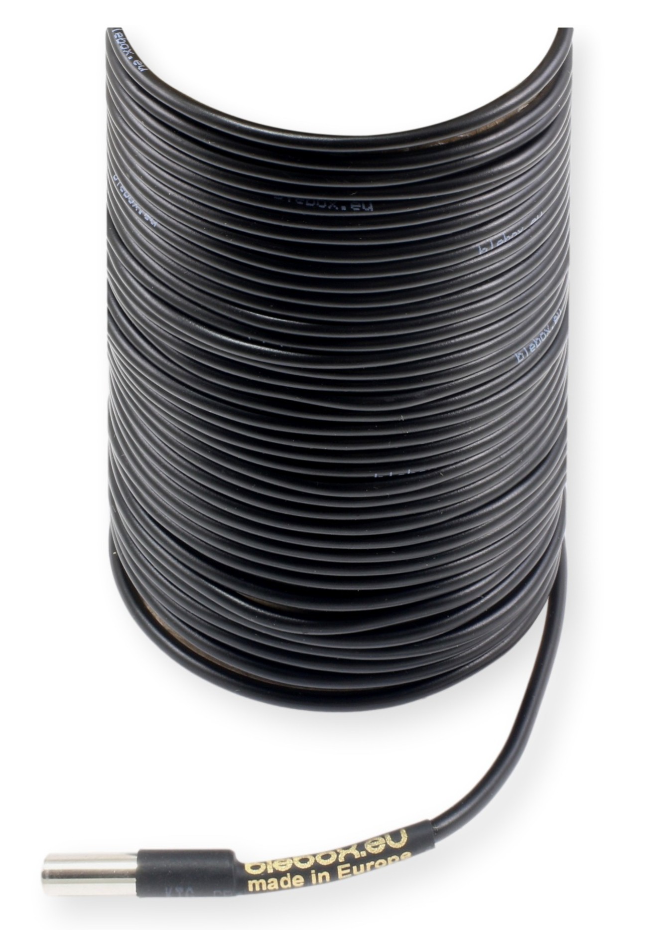 BleBox probe 10m - czarny kabel z końcówką metalową