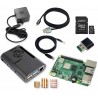 Raspberry Pi 4 Model B 4GB zestaw z kartą microSD 64GB, obudową, zasilaczem i akcesoriami