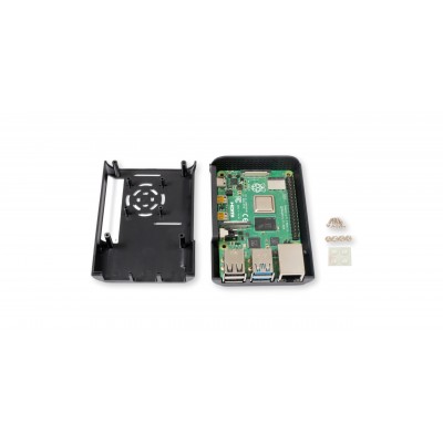 Raspberry Pi 4 Model B 4GB zestaw z kartą microSD 64GB, obudową, zasilaczem i akcesoriami