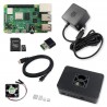 Raspberry Pi 4 Model B 8GB - zestaw z kartą 64GB, zasilaczem USB-C, obudową A2 i wentylatorem