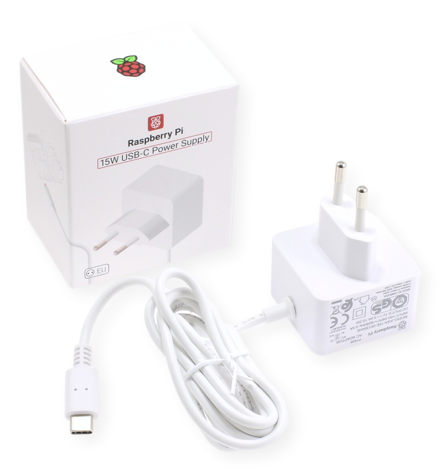 Zasilacz USB-C 15W do Raspberry Pi - kompatybilny z RPi4