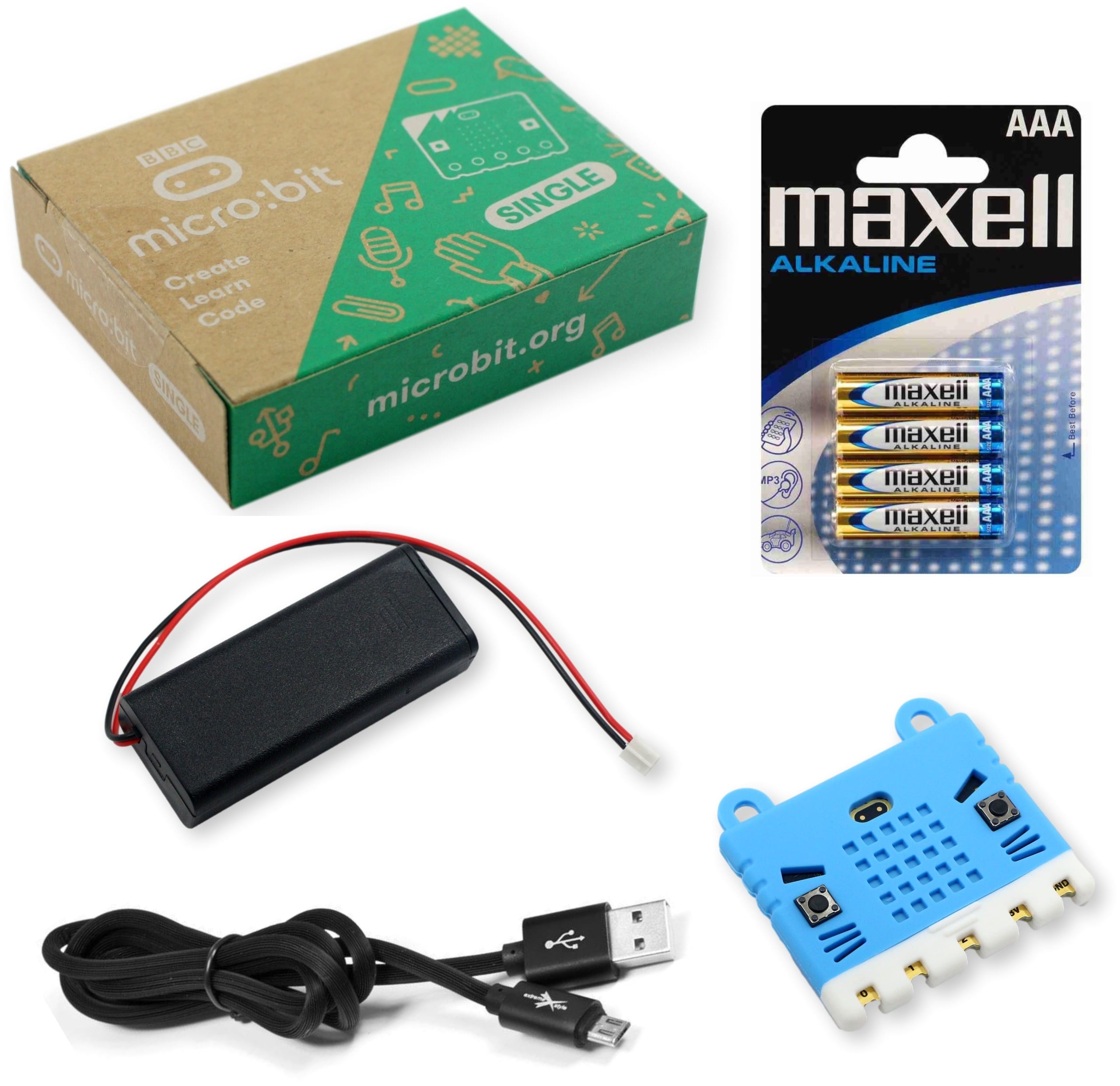Zestaw micro:bit V2 BBC - kompletny zestaw do programowania i eksperymentów elektronicznych