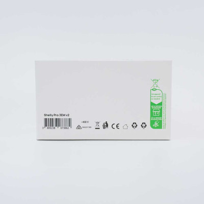 Shelly Pro 3EM V2 120A - trójfazowy dwukierunkowy licznik energii Matter WiFi LAN z 3 przekładnikami CT