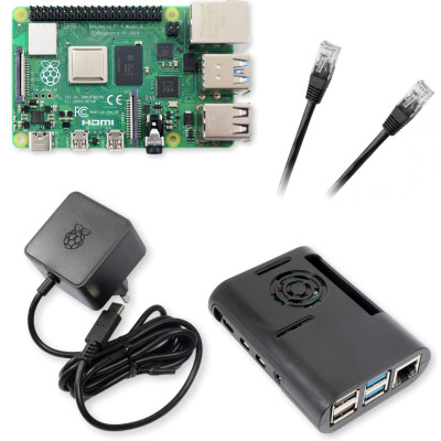 Raspberry Pi 4 Model B 2 GB - kompletny zestaw do nauki programowania