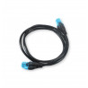 Patchcord U/UTP kat5e PVC 2m czarny