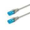 Patchcord U/UTP kat5e PVC 0.5m szary
