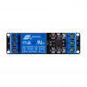 Moduł przekaźnika 1 pinowy 5V niebieski cz.logiczna zaciski śrubowe