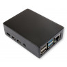 Rpi4 obudowa aluminiowa N01 -czarna