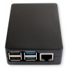 Rpi4 obudowa aluminiowa N01 -czarna