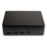 Rpi4 obudowa aluminiowa N01 -czarna