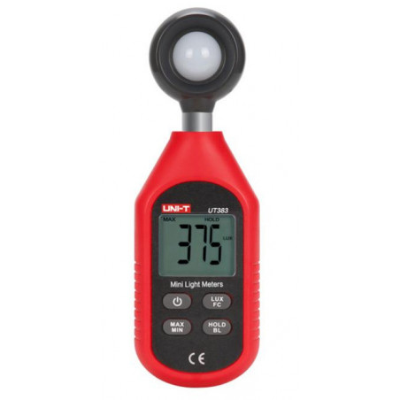 Miernik natęż. oświetlenia Uni-T UT383 luksomierz