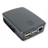 Obudowa do Raspberry Pi Czarno/Szara - oficjalna obudowa fundacji Raspberry