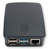 Obudowa do Raspberry Pi Czarno/Szara - oficjalna obudowa fundacji Raspberry
